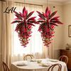 Fake Hanging Flowers for Decoration Artificial Flowers Plants Outdoors UV Resistant Faux Indoor Flower Ornaments Outdoor Greenery Porch Patio,