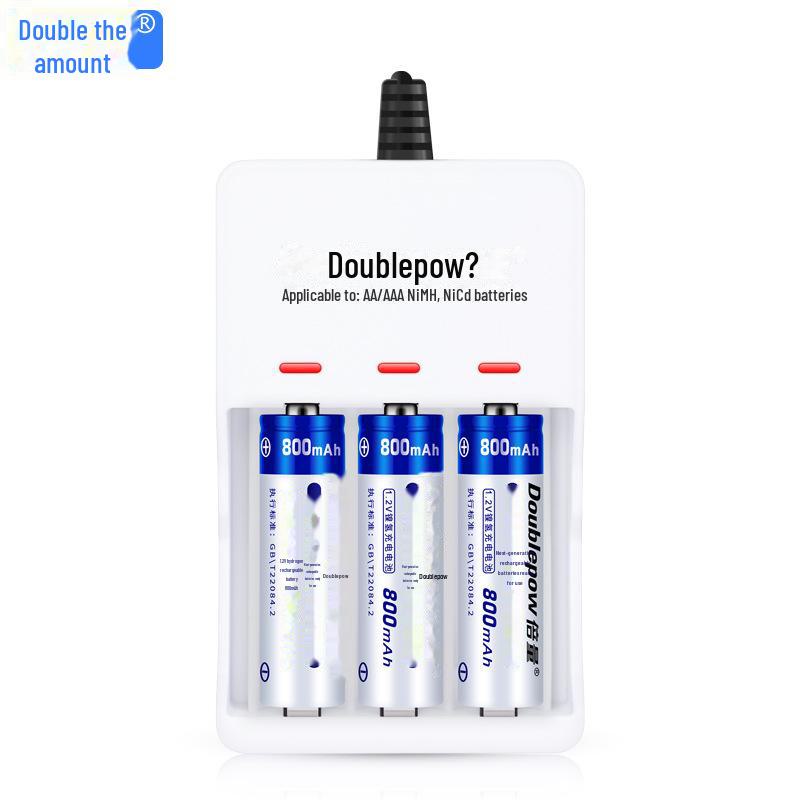 Set Triplu de Nu. 5 Baterii Reîncărcabile: 3 x 800mAh AA1.2V pentru Telecomandă Jucărie