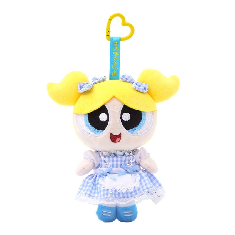 Powerpuff Blossom Girls Lolita Dress Up Cartoon Plush Figure Pendant Room Decor