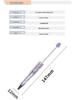 Rotating Acrylic Beaded Pen with Creative UV Printing for Students