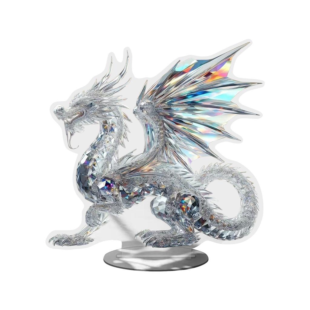 Minimalist 2D Flat Decorative Piece With Base, Multi Colored Acrylic Craft, Suitable For Desktops, Bookshelves, And Other Artistic Decorations.