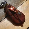 Leather Earphone & Coin Wallet, Minimalist Small Purse, Durable Casual Everyday Carry