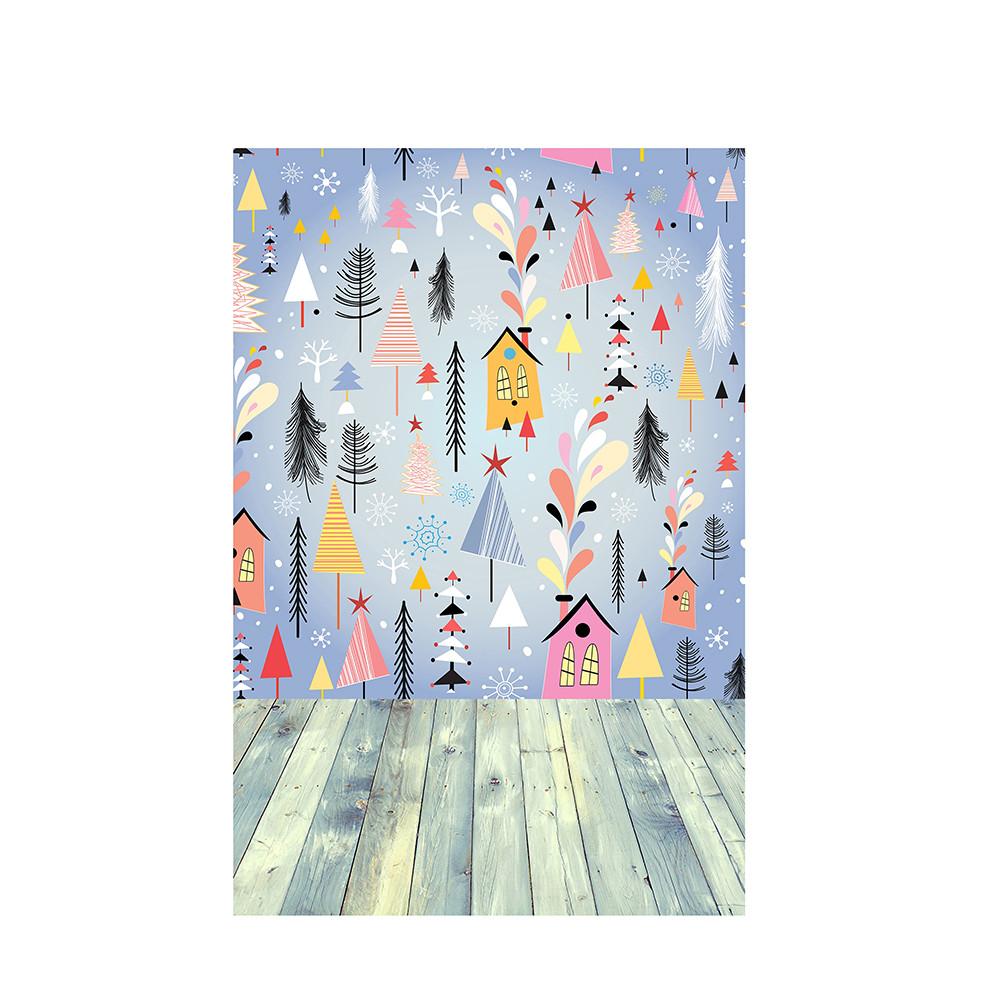 Three-dimensional Wooden Floor Backdrop for Party,Studio Props&Photo Booths,Weddings,Indoor/Outdoor Decor,Wall Tapestry