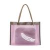 Women's bag summer new transparent large-capacity bag handbag jelly shoulder large bag mother and child bag