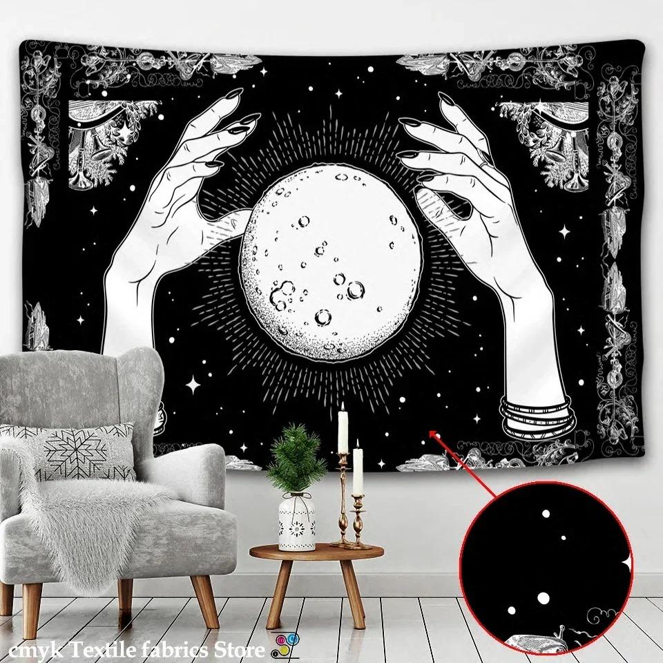 Tarot Tapestry Wall Hanging Astrology Divination Bedspread Beach Mat Witchcraft Mandalay Hippie Mandala Brugeria