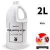 2L Acrylic Paint Bucket for Wall, Textile & Graffiti DIY Projects
