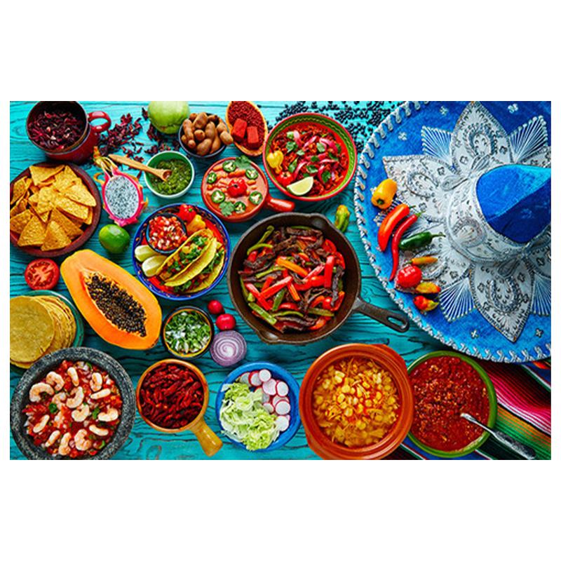 Poster da cucina Varietà di cucchiai di condimento Stampa su tela Pittura Immagine da parete Soggiorno Decorazione domestica moderna Senza cornice