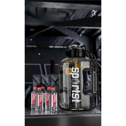 Large Capacity Water Bottle, 2 Liter, 2.7L Capacity, Water Bottle, Cup, Sports Bottle, Casual Mug, Unisex, Direct Drinking, Lightweight, Cold and Heat