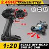 1:20 Remote Control Off-Road Vehicle 2.4G Racing Racing Climbing High Speed Car Rccar Rechargeable Toy Car