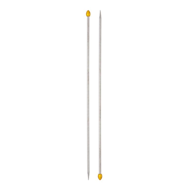 5Pcs Double Pointed Knitting Needle with 2 Stainless Single Ended Knitting Needle Stainless Steel Knitting Needle Set