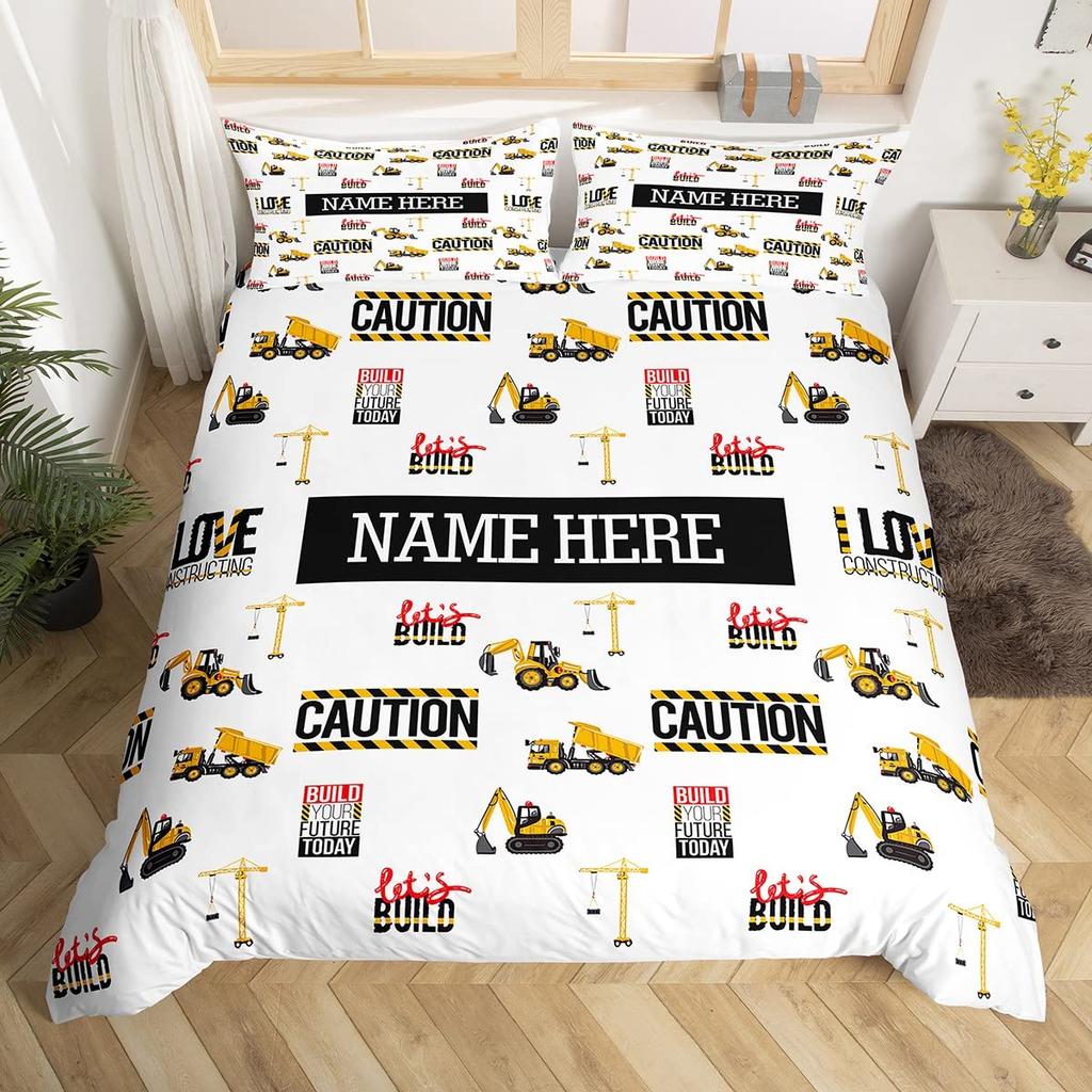 Custom Bedding Set Basketball Duvet Cover Set With Custom Name For Boys Personalized Sports Comforter Cover For Birthday Gifts