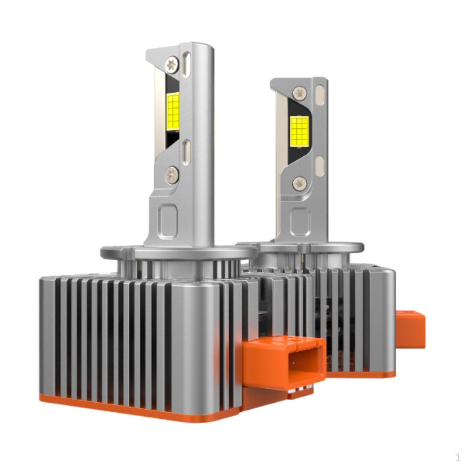 

2Pcs LED Headlight Bulbs Light Auto Lamp High Brightness 6000LM 6000K Car for