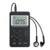 Portable Radio FM/AM Dual Band Stereo Digital Portable Mini Radio Receiver with LCD Display Rechargeable BatteryJAS