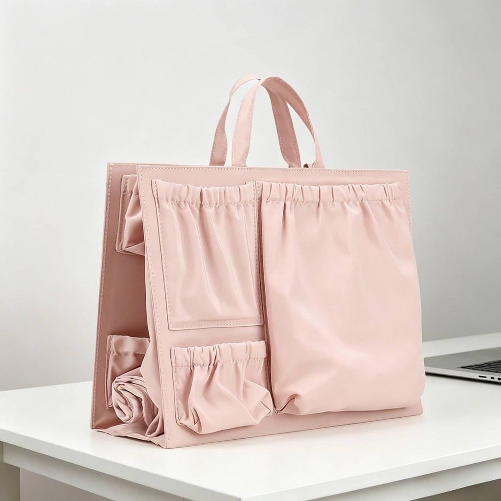 Tote Insert Organizer Structured Multi Compartment Bag for Child Organization
