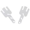 Yarn Accessories Acrylic Acid Knitting Machine Tensioner Clear 3 Different Sizes Yarn Tensioner Adapter Tension Fork for Addi