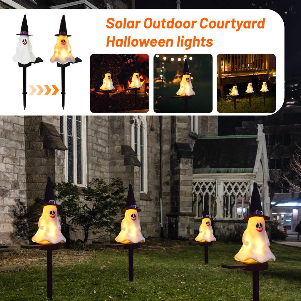 Solar Outdoor Garden Halloween Lights Crafts Garden Festival Atmosphere Decoration