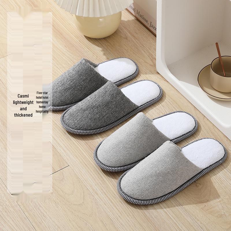 Star Hotel Disposable Non-Slip Slippers for Home & Hospitality Use