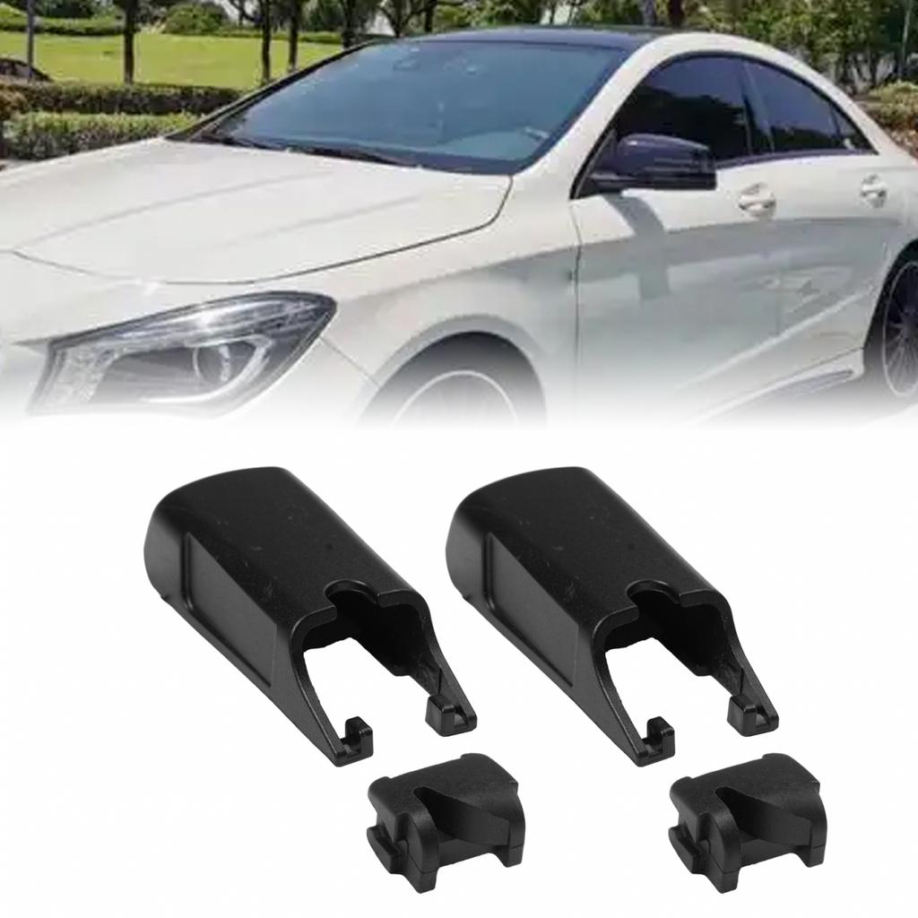 For Mercedes Windshield Wiper Cover Set for Models W176 W246 Vito W447 Black