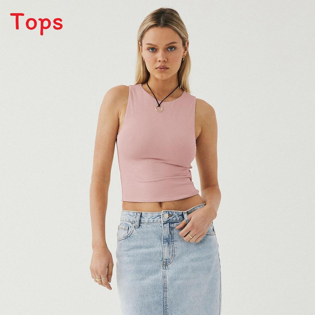 Y2k Sexy Crop Top With Nylon Fabric For Streetwear Girls