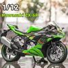 2026 New 1/12 Kawasaki Ninja ZX-6R Motorcycle Toy 1:12 RMZ City Diecast Model Super Sport Miniature Collection Gift for Boy Children Kid