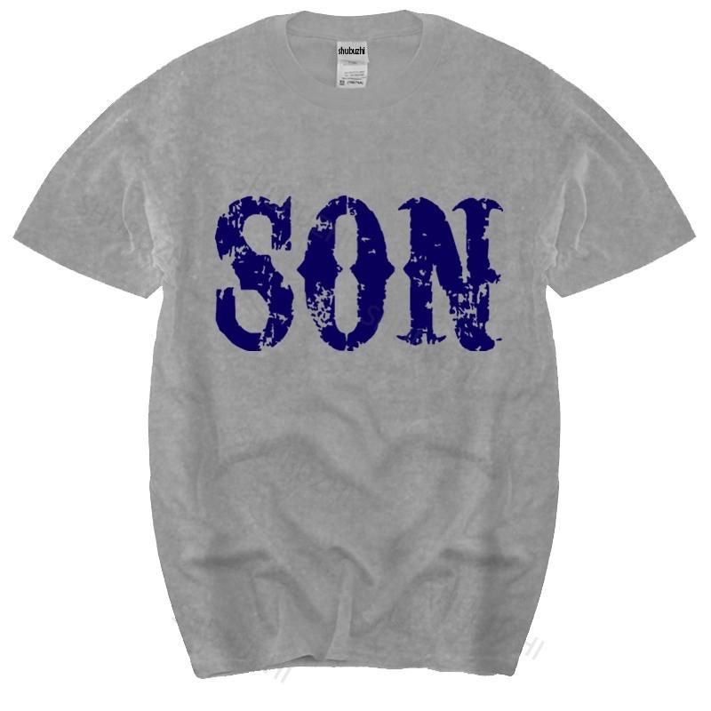 cotton tshirt men summer tees Men Son TShirtSons Gang Cut Reaper Patch Biker Anarchy Jax Bikeer fashion brand teeshirt homme