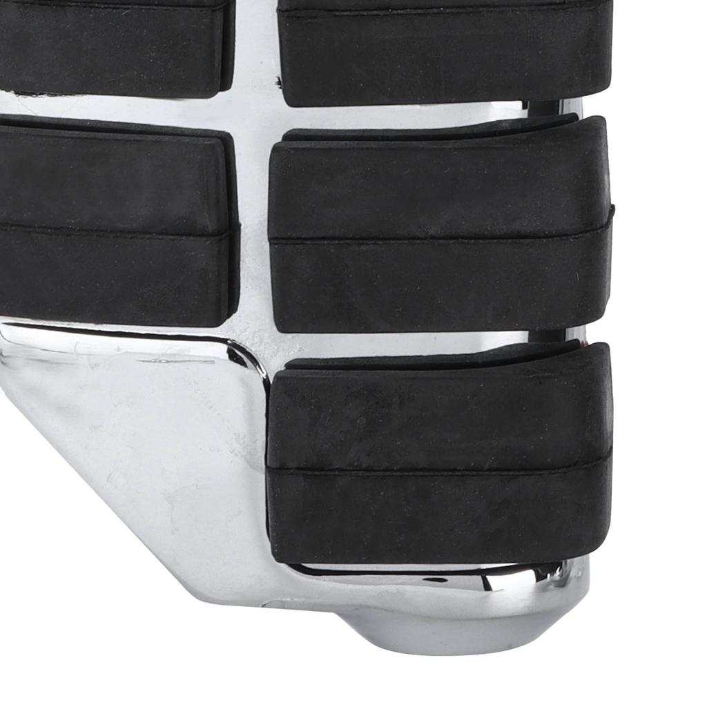 Motorcycle Footpegs Footrest CNC Aluminum Alloy Rubber   Replacement For