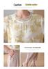 Stylish 2026 Summer Set for Women: Short-Sleeved Top and Pants Two-Piece for Middle-Aged and Elderly Moms