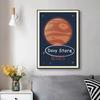 Retro Sonnensystem Planeten Venus Mars Uranus Poster Druck Leinwand Malerei Astronomie Wandkunst Bild für Wohnzimmer Heimdekor