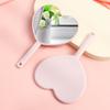 Customizable Mini Heart-Shaped Portable Makeup Mirror – Handheld, Hangable, Perfect for Students