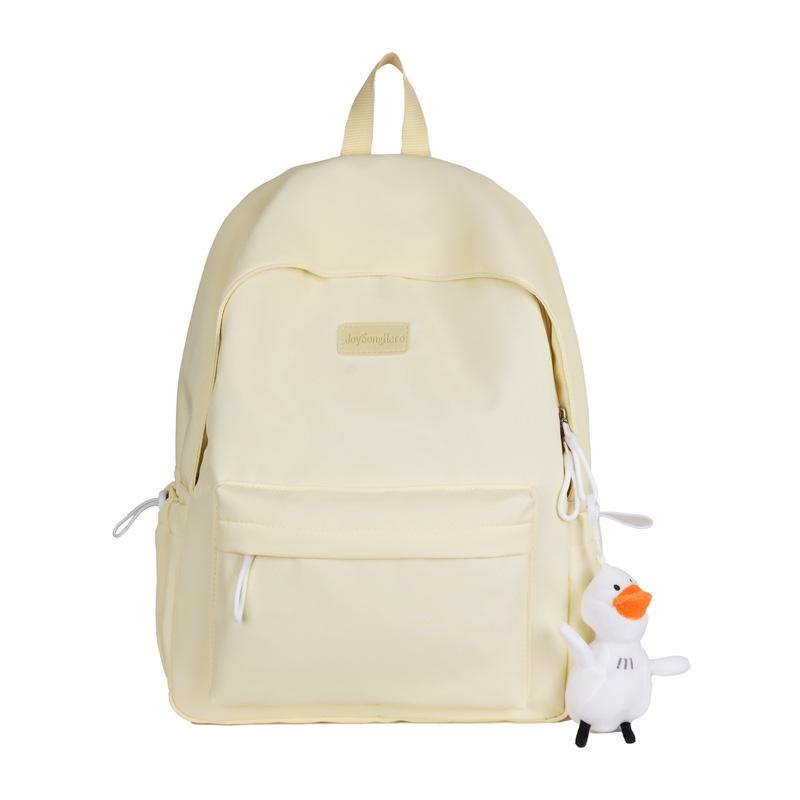 Schoolbag New Casual Backpack Fashionable Simple College Bag Men's and Women's Large Capacity Outdoor Travel Backpack