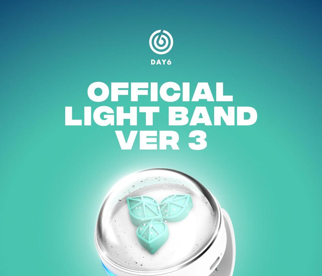 DAY6 LIGHT BAND UFFICIALE ver.3 (BASTONCINO LUMINOSO / FANLIGHT)