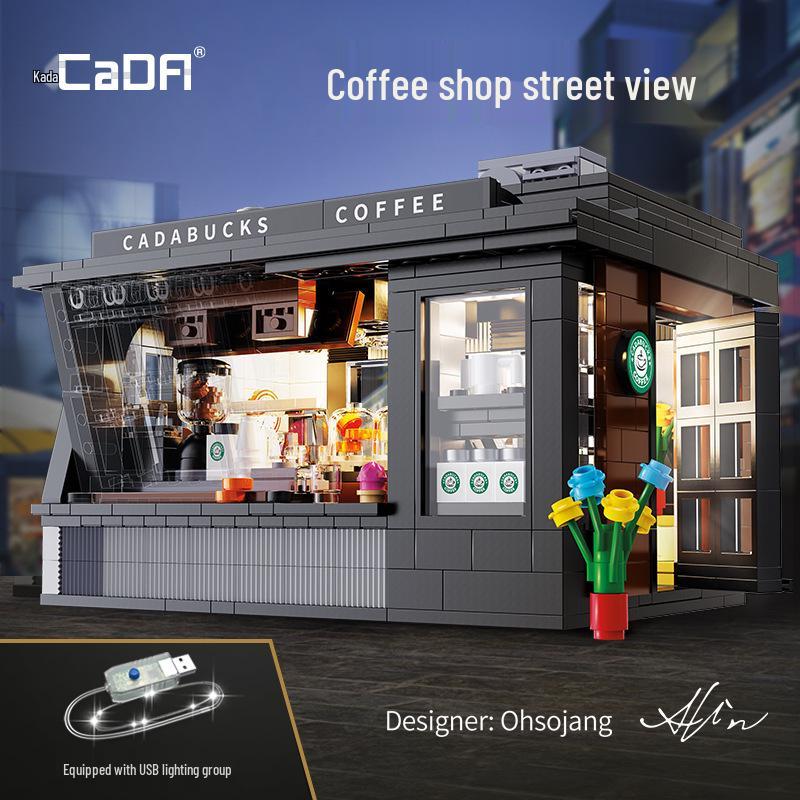 Street View Series: Japanese Bun Shop Building Blocks Toy for Kids See details