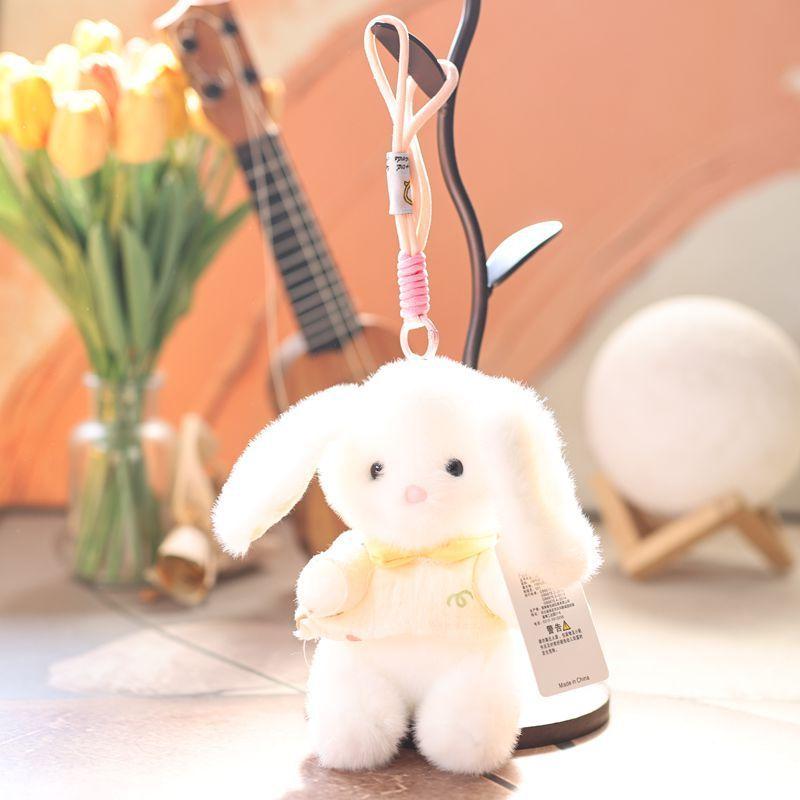 Plush Toy Keychain With Cute Duck Design For Kids And Adults