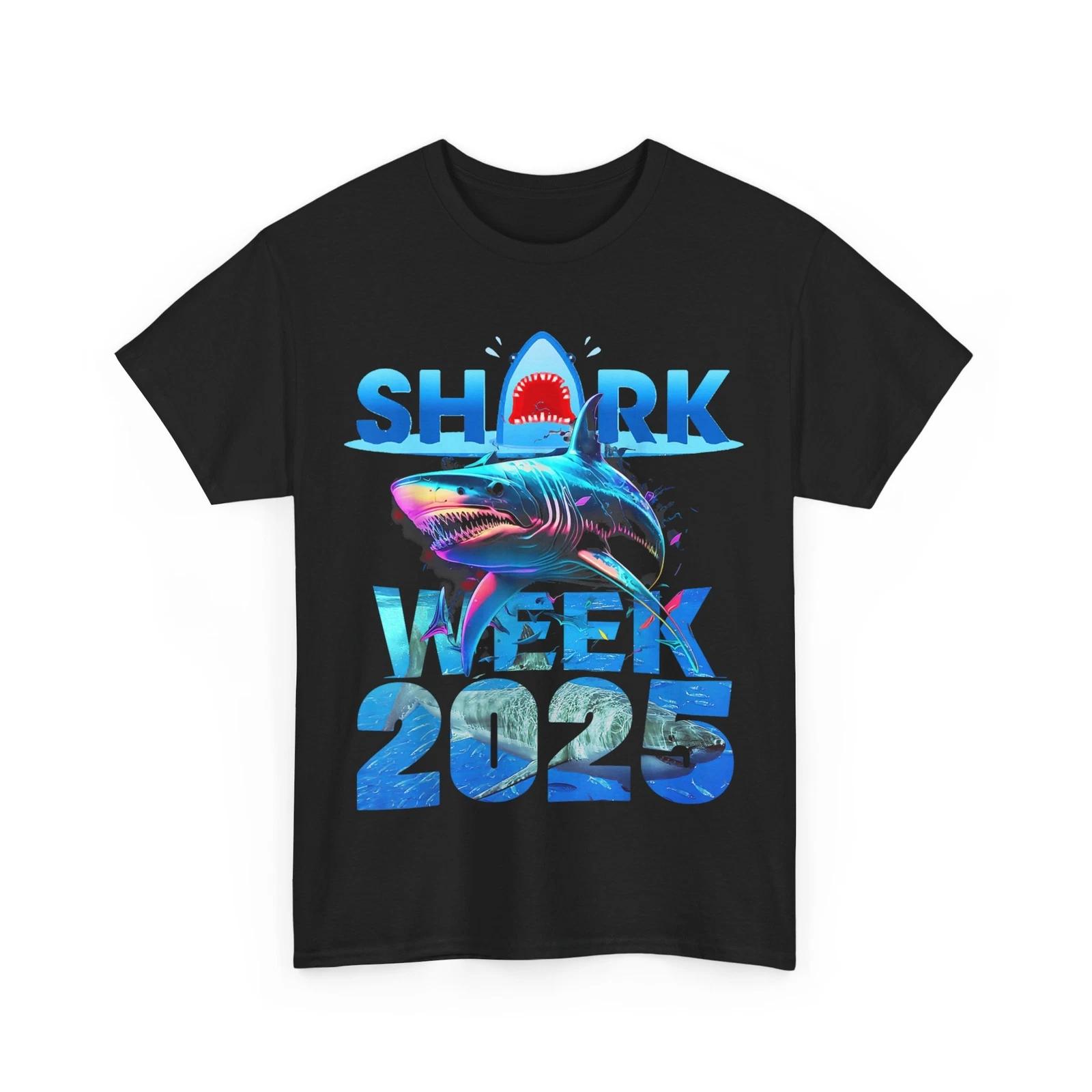 Shark Lover 2025 Shirt, Ocean Conservation Week Women Men T shirt 4XL