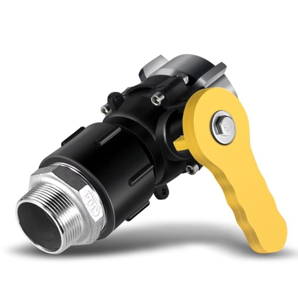 Plastic IBC Tank Connector Coarse Thread Inlet Threaded Tank Connector IBC Adapter  Water Transfer