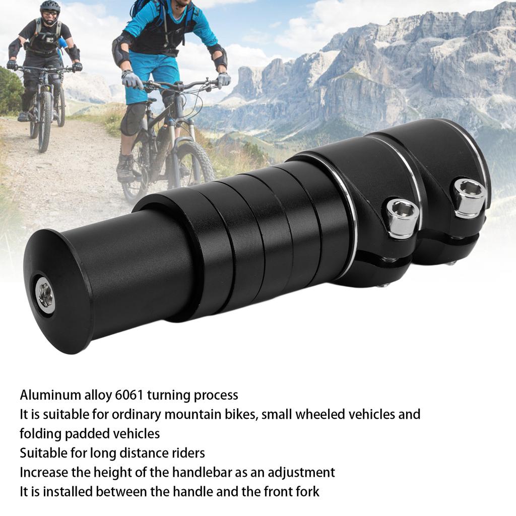 Bike Stem Riser Comfortable Safe Better Riding Experience   Accessory for   Distance  