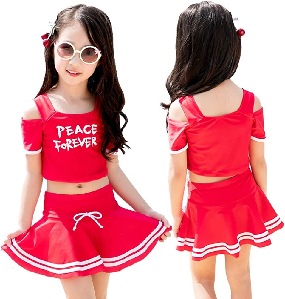 

Купальник для верха и низа, шляпа, вода, трусики, горячий источник [Kayiyasu], девочки, раздельный, набор из 3 предметов, комплект, в комплекте, дети, плавание, девочки, игра,