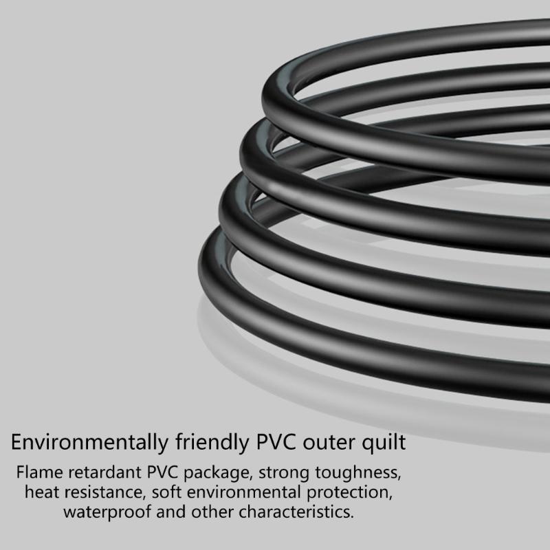 Easy To Use Extension Cord Universal Cord Male To Female Cable Long Service Cable Replacement Cord for Various Devices