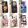 For Tecno Spark Go 3 5G Case 6.74" Cute Fashion Rabbit Soft Silicone Phone Case For Tecno SparkGo 3 Spark Go3 KN3 Cover