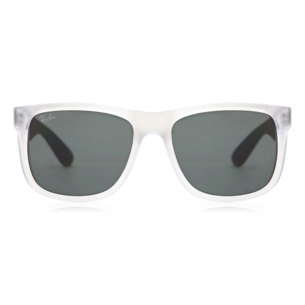 

Солнцезащитные очки Ray Ban Rb4165 Justin 651287 для мужчин Rubber Transparent Grey/55-16-145
