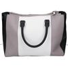 MICHAEL KORS [Excellent Condition] 30T4SJTS7L Leather 2-Way Shoulder Bag Tote Bag Gray / White / BlackUsed
