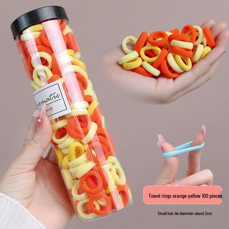 Children s Non-Damaging Hair Ties: Elastic Towel Bands, Perfect for Girls & Women.