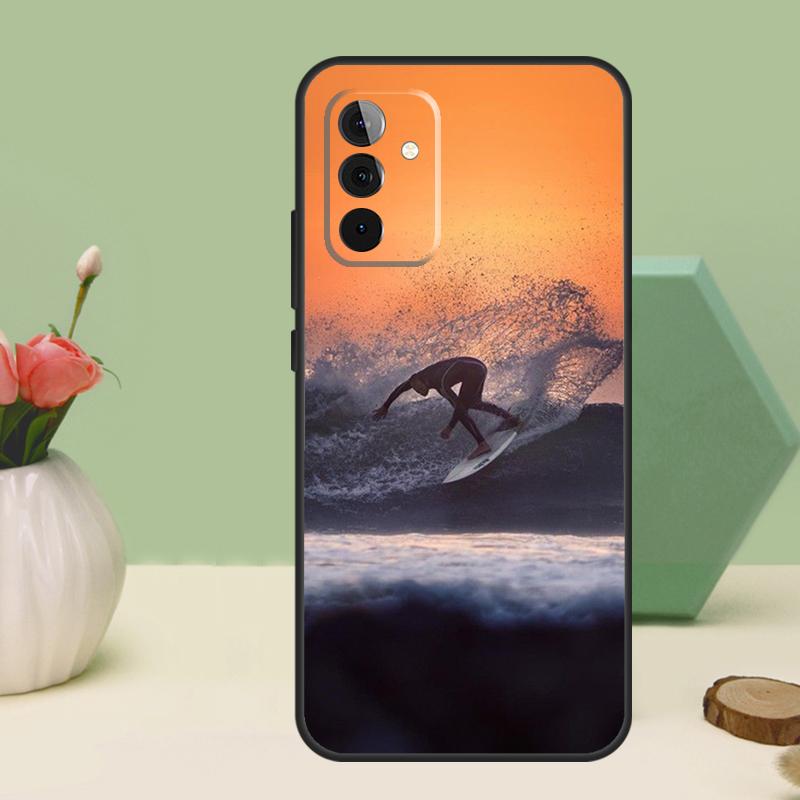 California Surfing Waves For Samsung Galaxy A36 A56 A54 A34 A14 A06 A16 A26 A12 A32 A52 A13 A33 A53 A15 A35 A55 Case