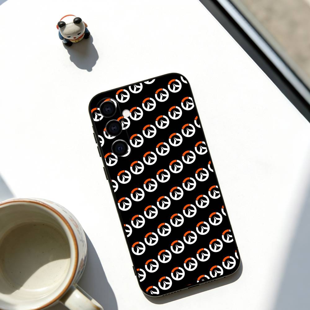 G-Game O-Overwatch Phone Case For Samsung Galaxy A73,A72,A71,A70,A53,A52,A51,Others Soft Black Cover