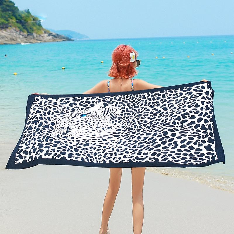 Personalisierte Hausschuhe Sommer Damen Badetuch Strandwickel Schwimmtuch Erwachsene Kinder Jungen Mädchen Mikrofaser Duschtücher