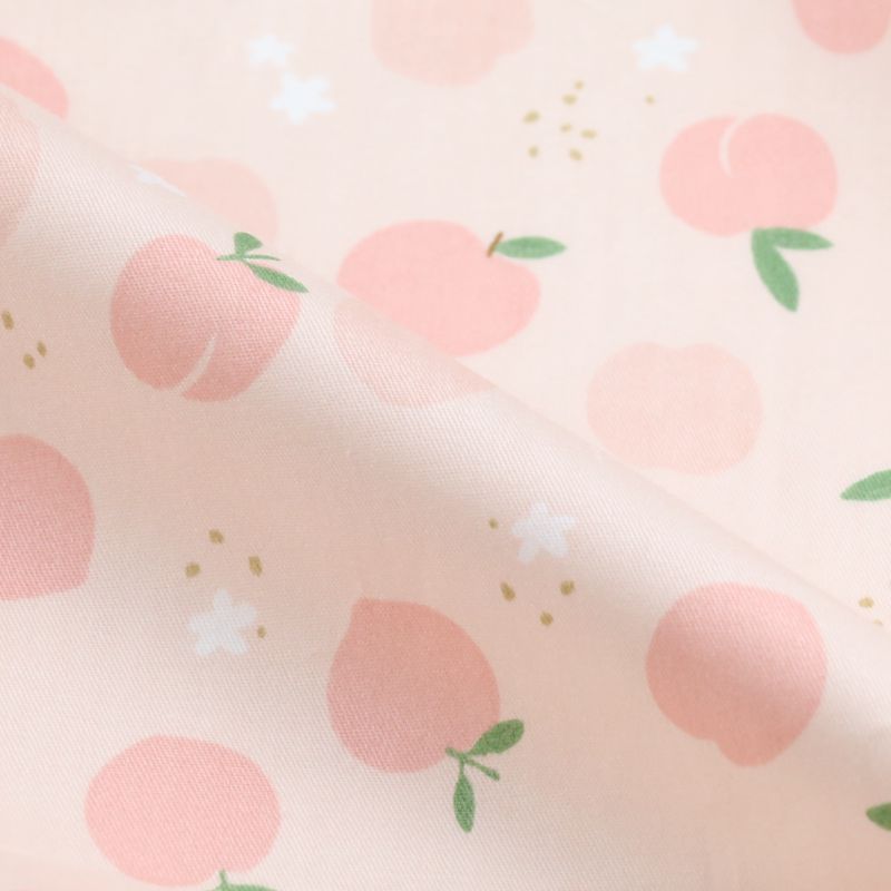 

160cm*50cm Fruit, cherry, peach cotton fabric DIY bedding apparel dress patchwork fabric kids handwork cotton cloth tecido 50cm x 160cm