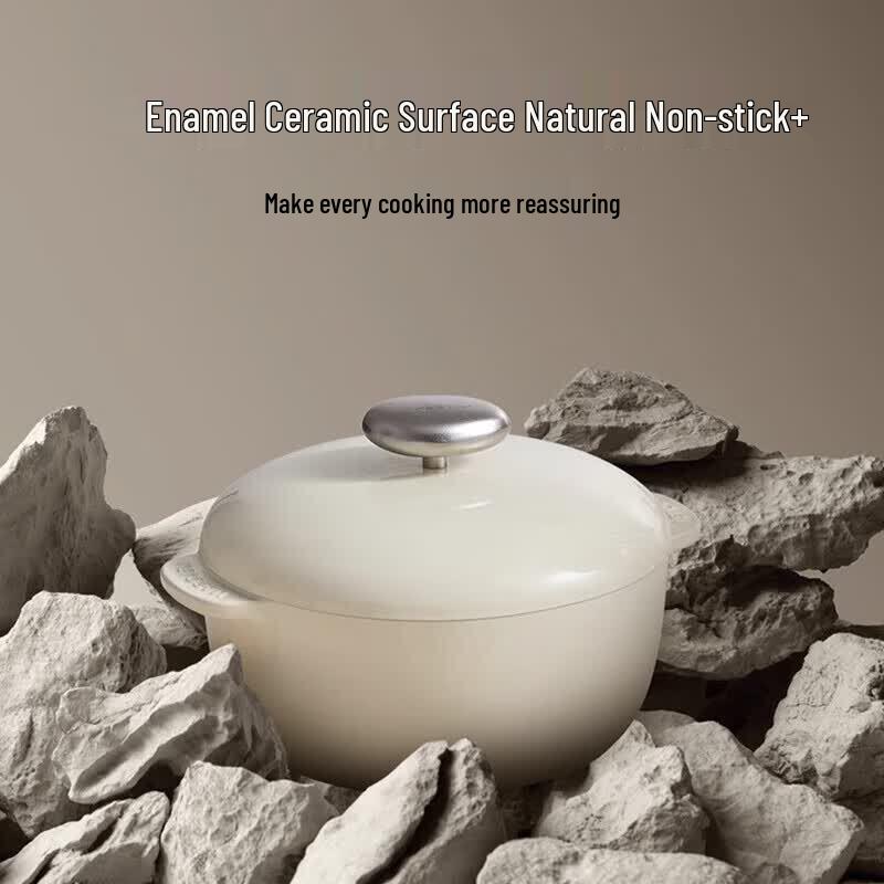 Velosan 28cm Pebble Series Enamel Multi-Cooker Pot