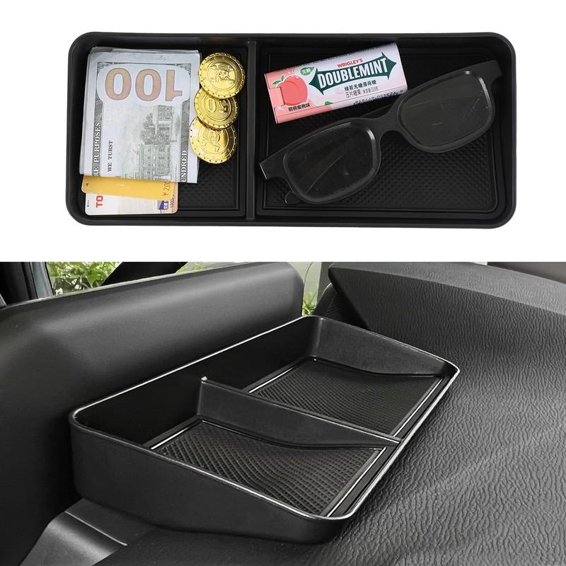 For Mitsubishi Outlander 2022 2023 2024 2025 Behind Screen Dashboard Storage Box Center Console Hidden Organizer Tray Car