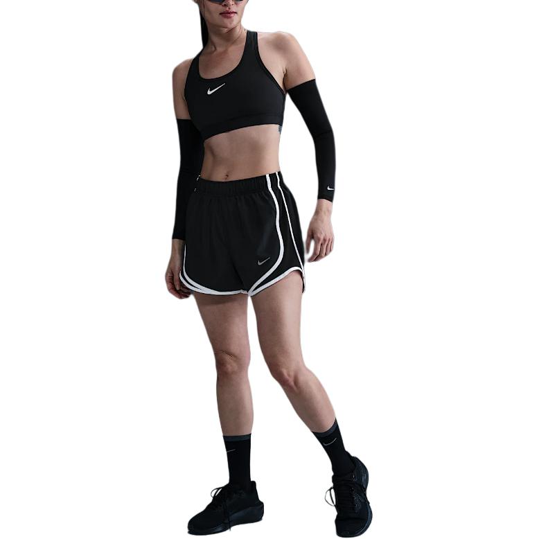 Nike Tempo Women s Dri FIT Mid Rise Brief Lined Running Shorts HM6097-010 L