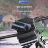 Oberrohr-Satteltasche für Mountainbikes mit Handyhalter